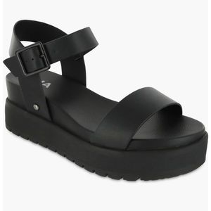 MIA Platform Sandals - Black, 7